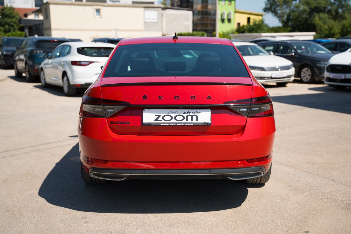 Škoda Superb 2.0 TDI DSG 200KS SPORTLINE