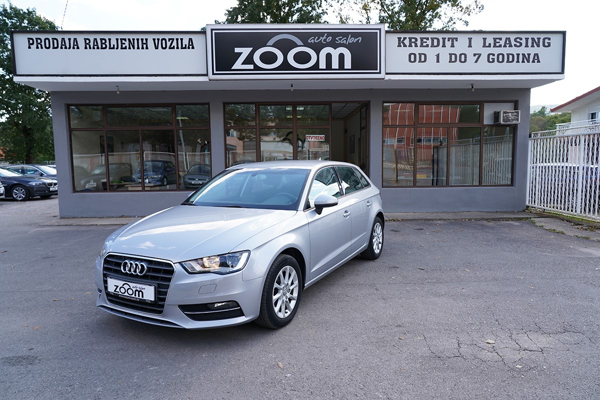 Audi A3
 1,6 TDI SPORTBACK ATTRACTION >novi model<