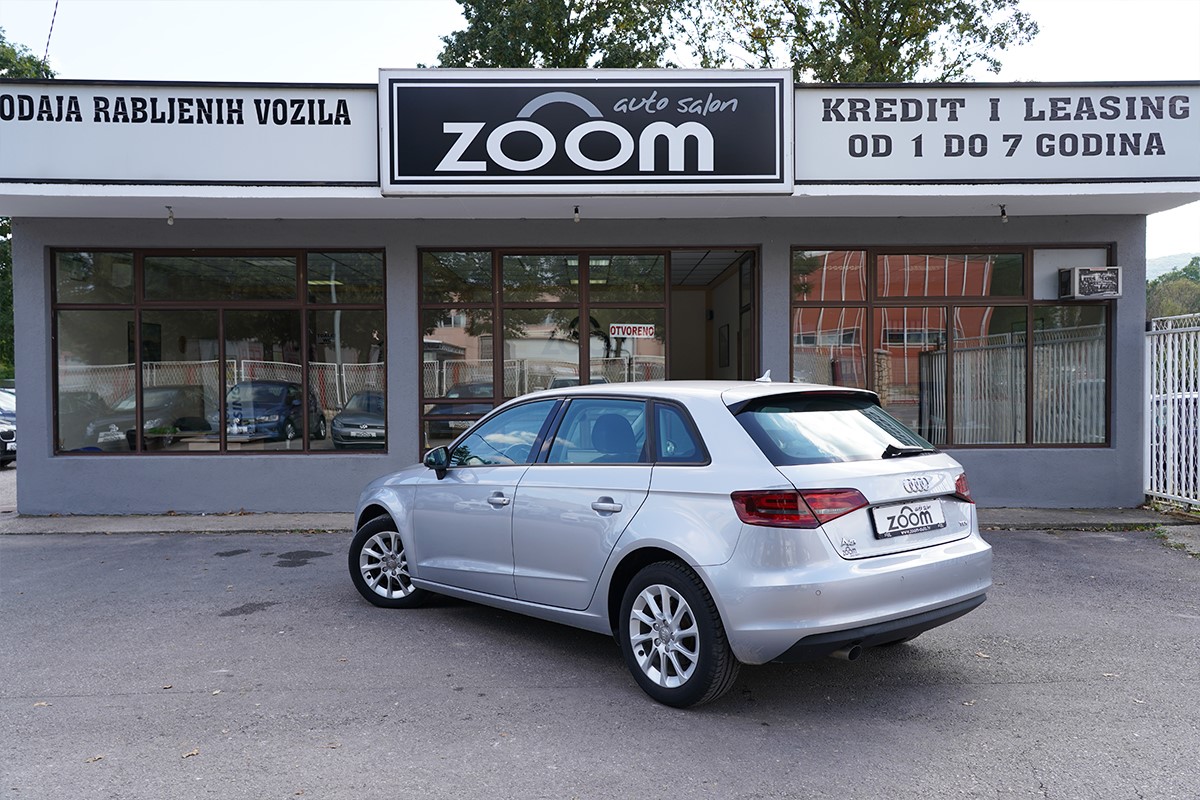 Audi A3
 1,6 TDI SPORTBACK ATTRACTION >novi model<