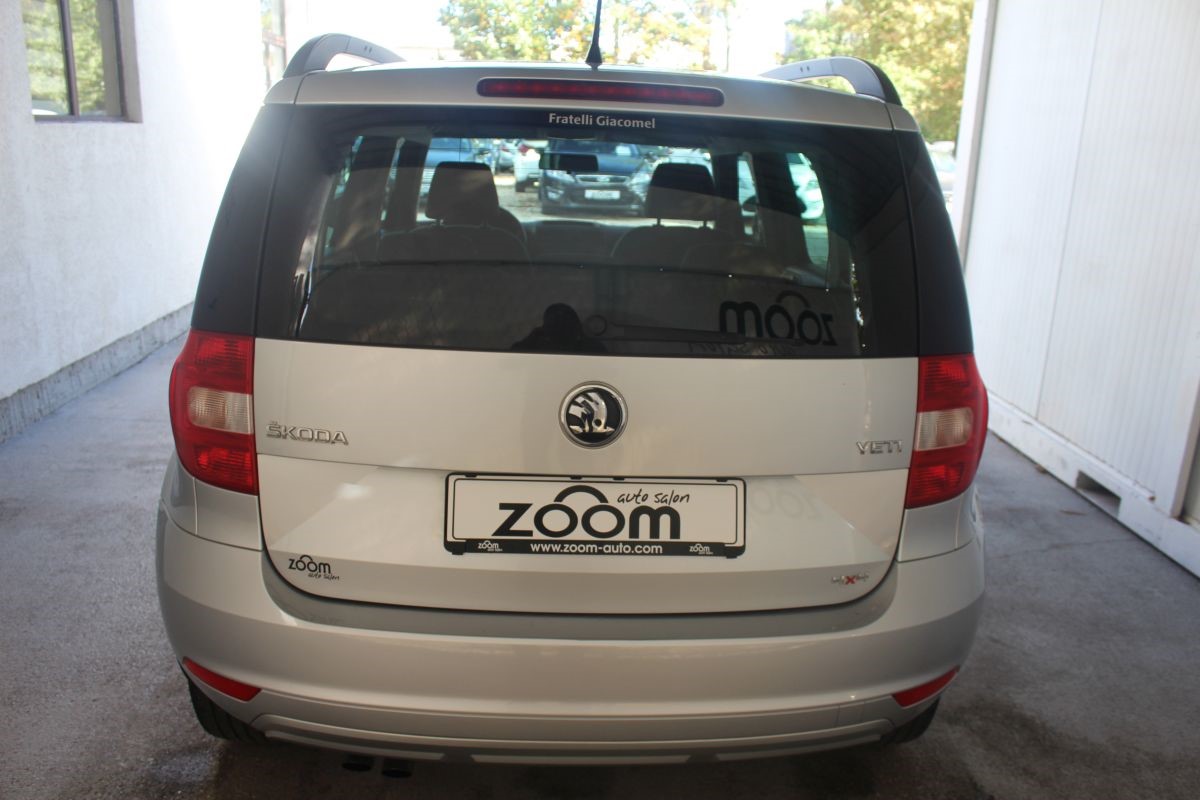 Škoda Yeti 2.0 TDi 4x4 Active